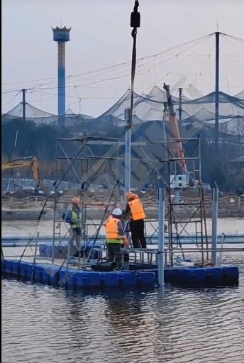 plataformas de trabajo flotantes